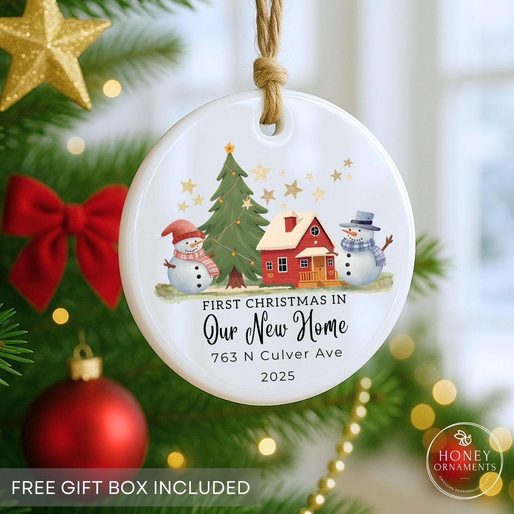 Personalized New Home Christmas Ornament 2026: House