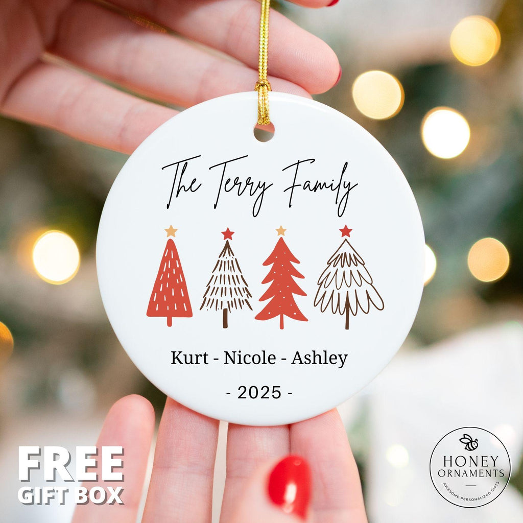 Personalized Family Christmas Ornament 2026 with Names - photo 2