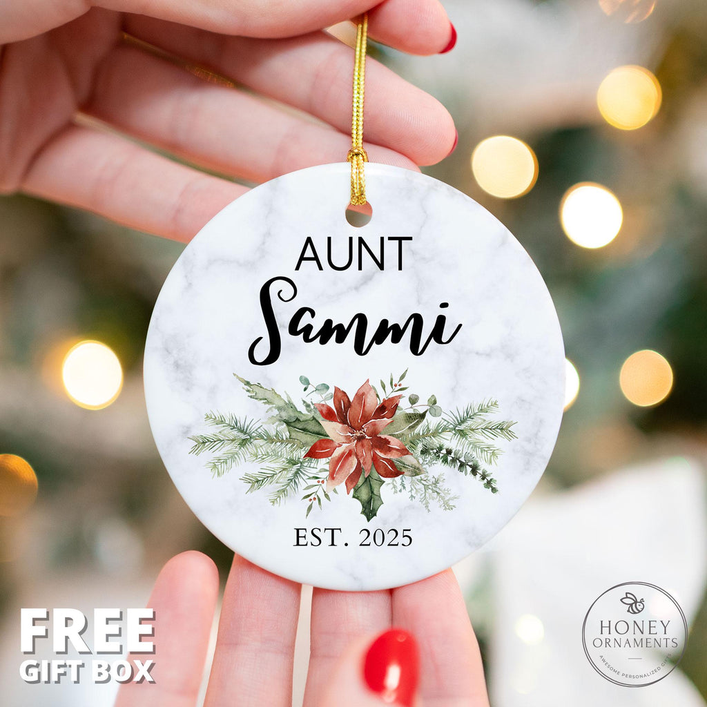 Personalized Aunt Ornament 2026 - photo 2