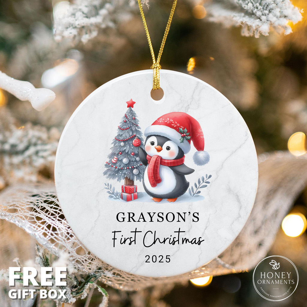 Personalized Baby's First Christmas Ornament 2026 - photo 3