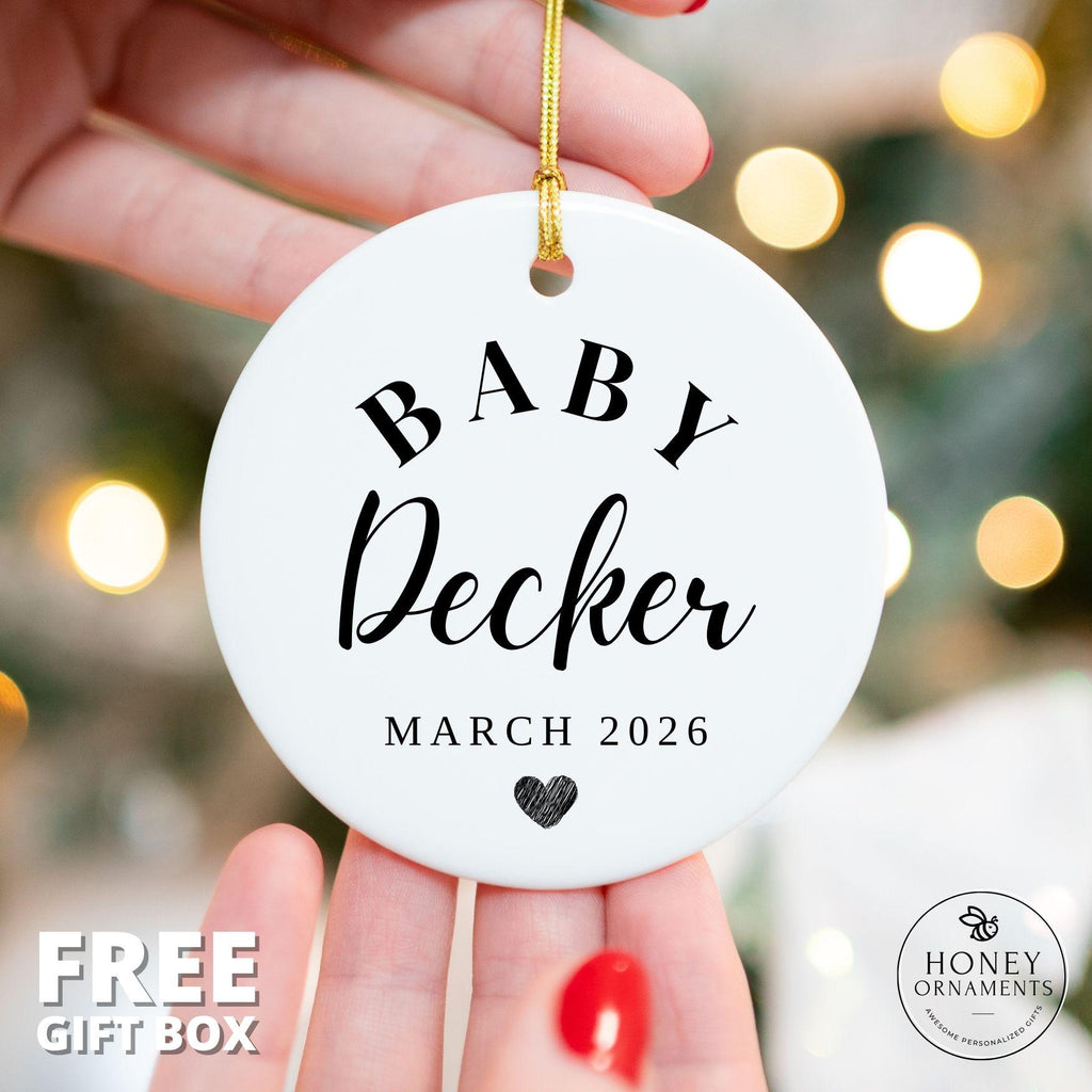 Pregnancy Announcement Ornament - photo 2
