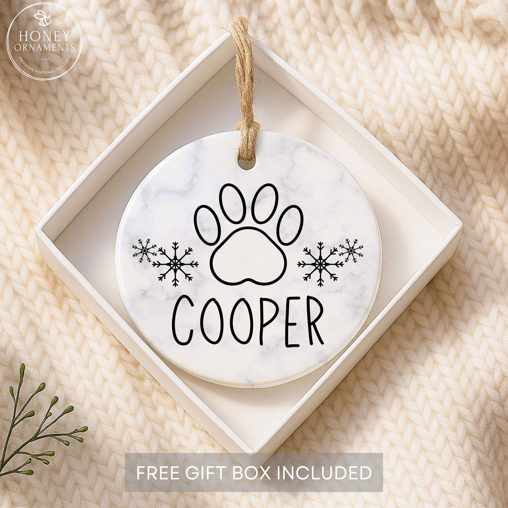 Personalized Dog Christmas Ornament 2026