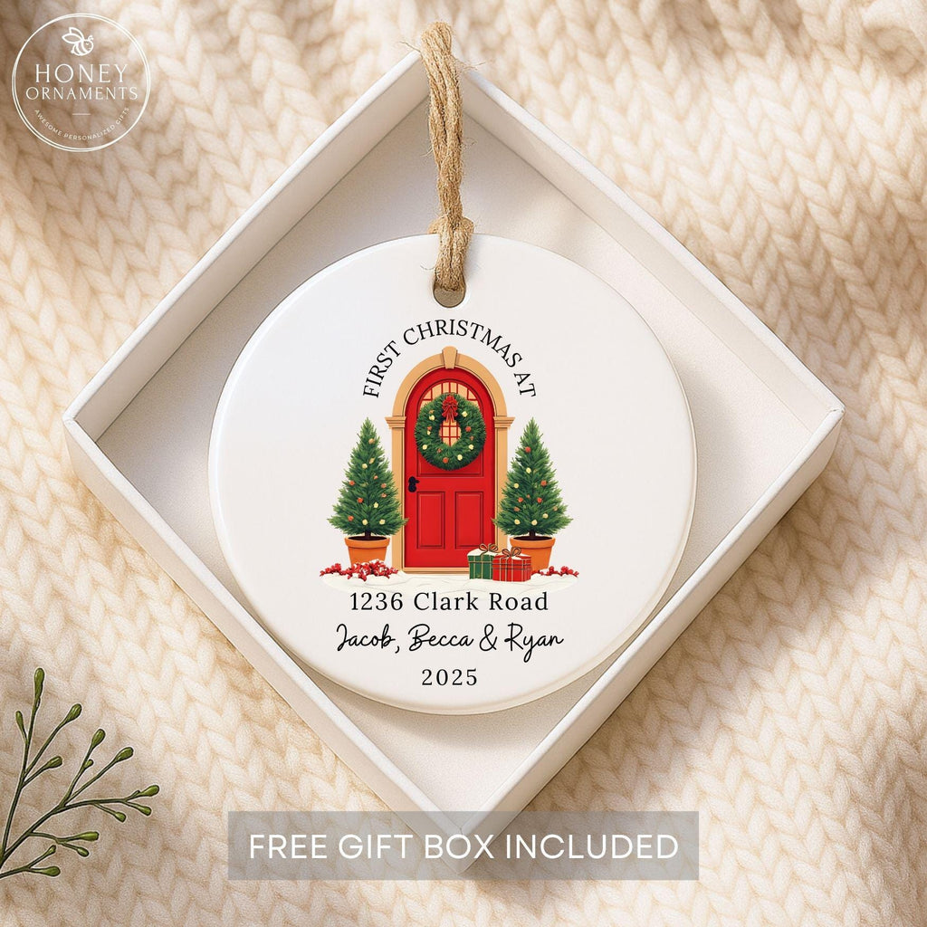 First Home Christmas Ornament Personalized Housewarming - photo 4