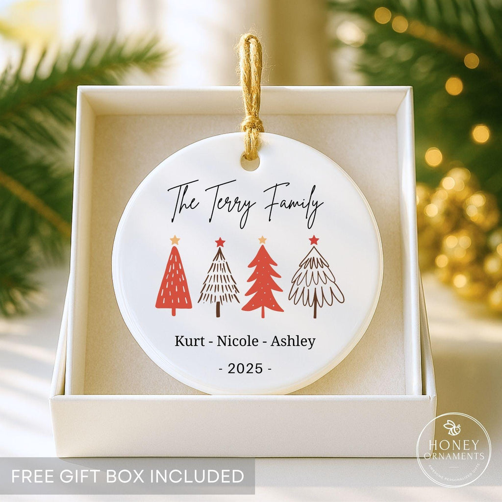 Personalized Family Christmas Ornament 2026 with Names - photo 6