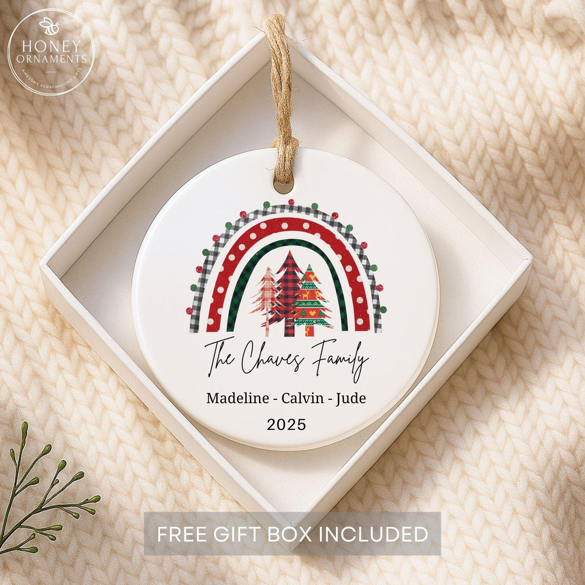 Personalized Family Christmas Ornament 2026 - photo 6