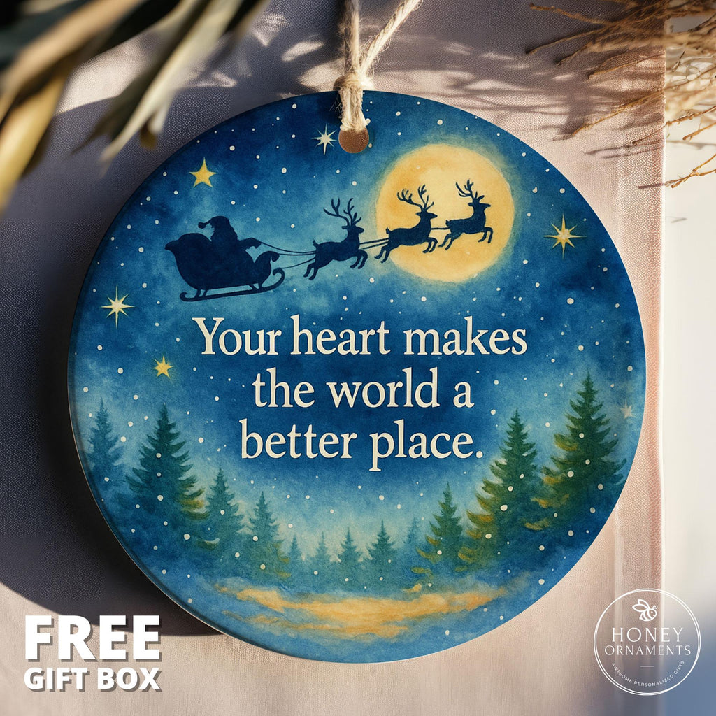 Inspirational Christmas Ornament – Meaningful Holiday Gift