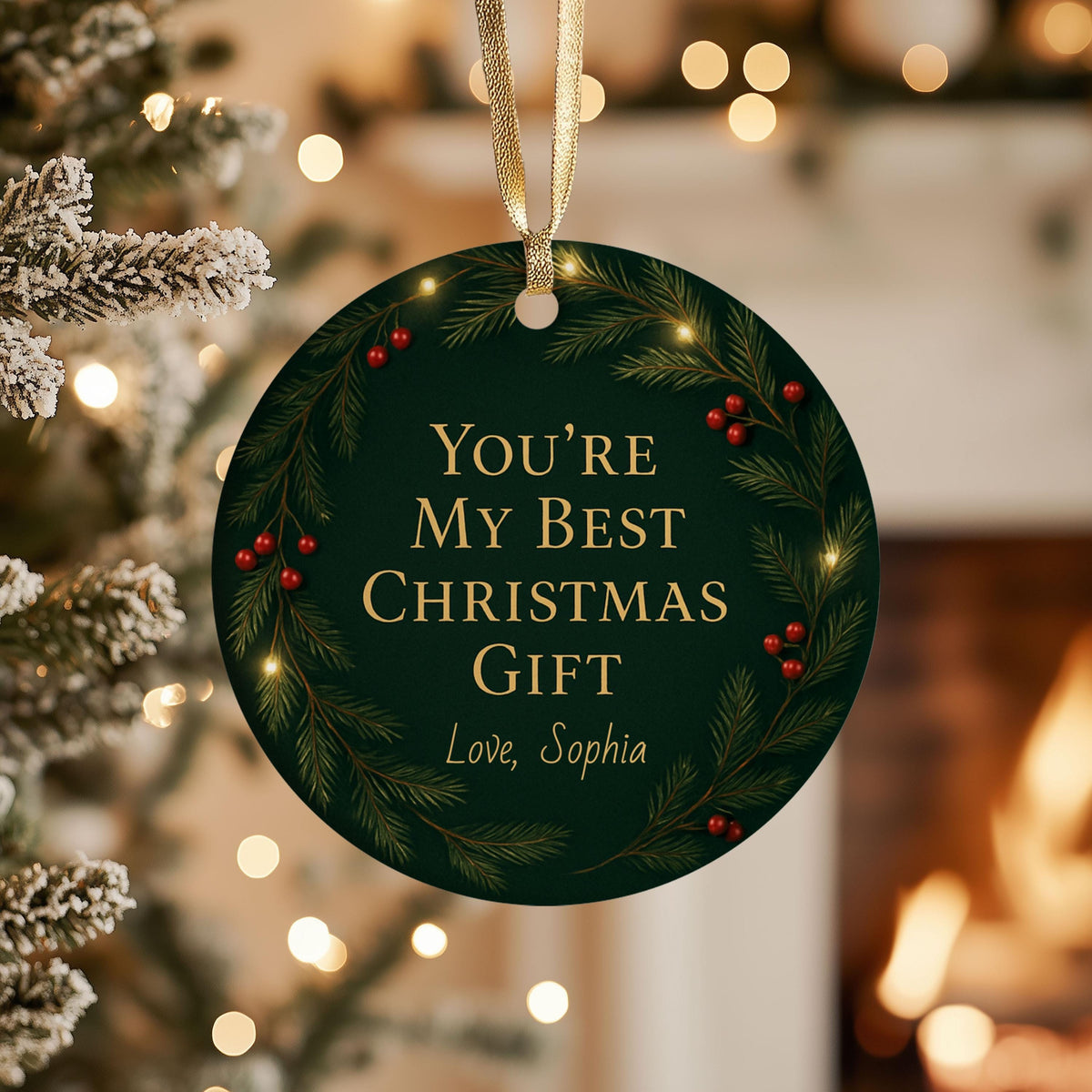 Personalized Husband Christmas Ornament - photo 3