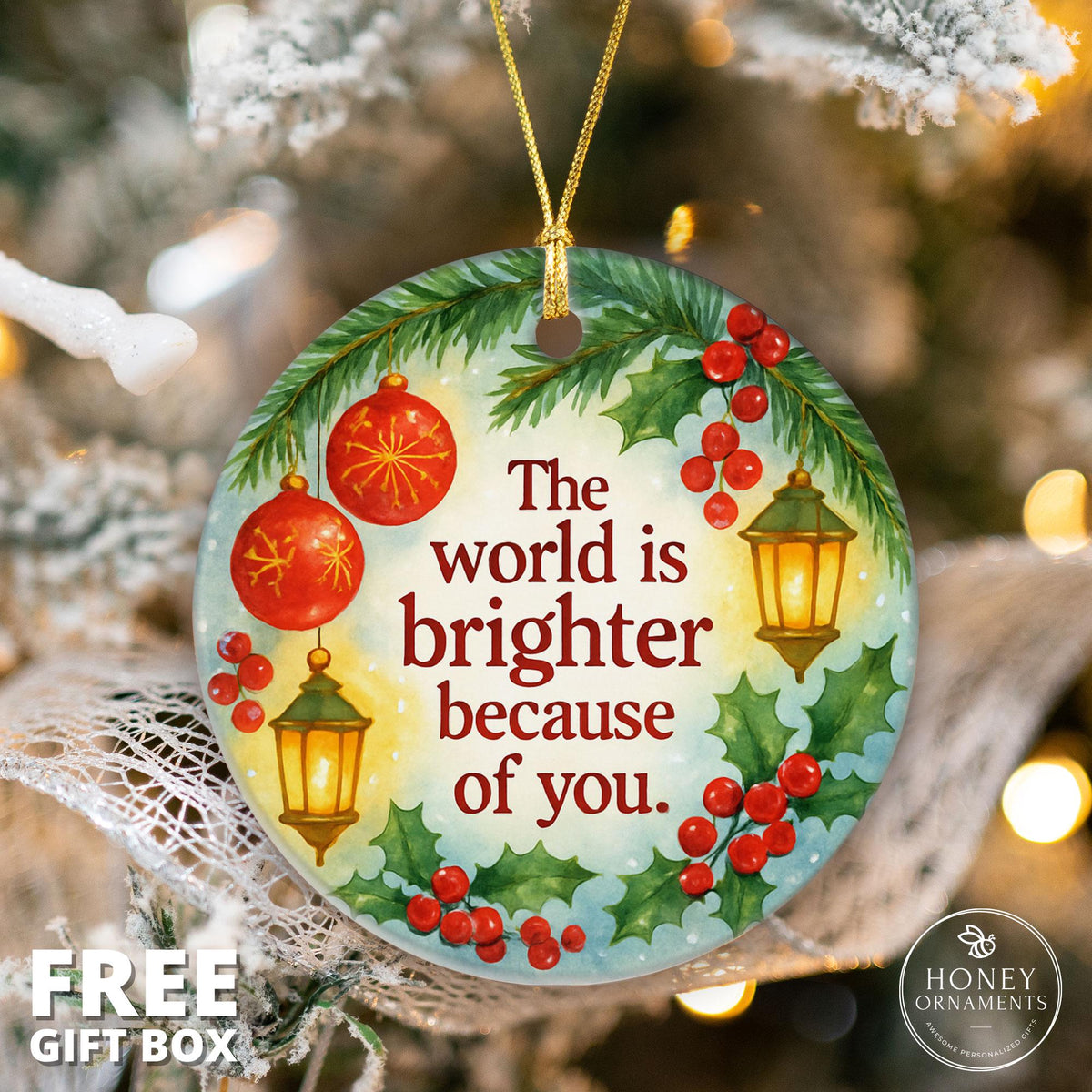 Christmas Ornament Thank You Gift – Holiday Appreciation - photo 3