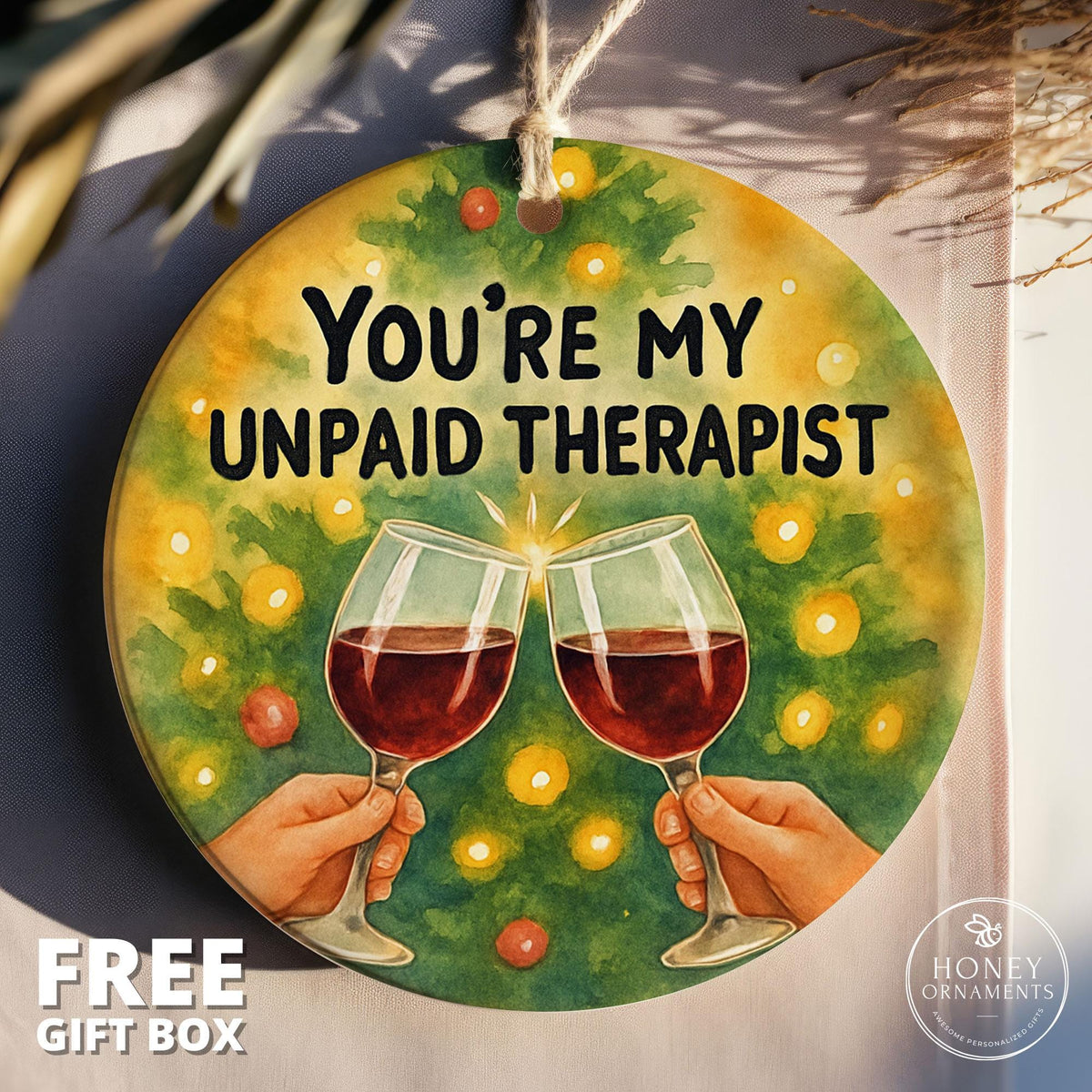 Funny Best Friend Christmas Ornament – Appreciation Gift - photo 6