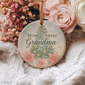 Grandma Christmas Ornament – Holiday Gift with Quote Home