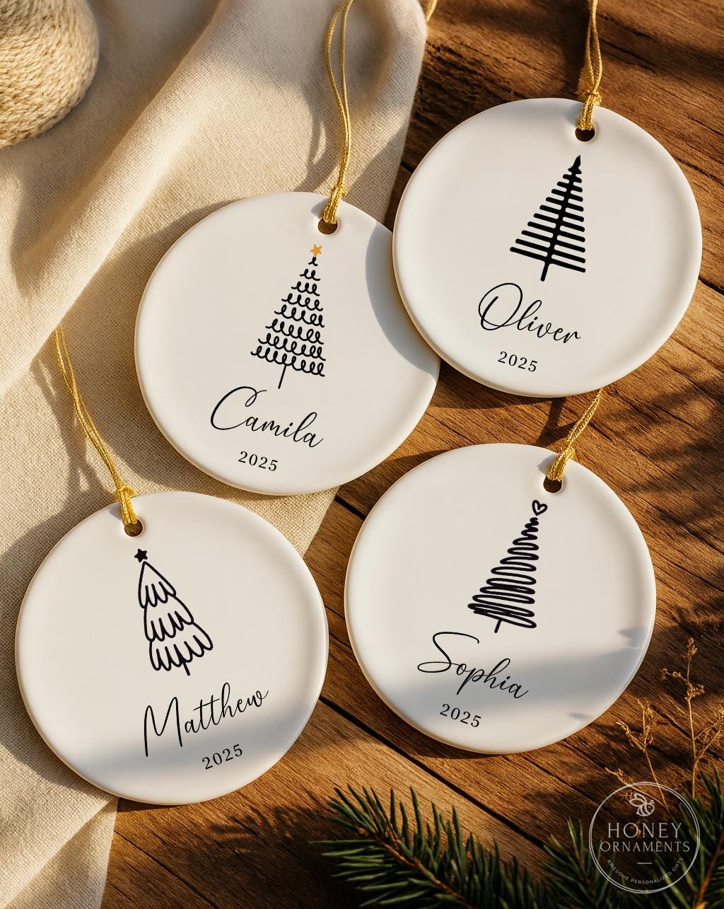 Personalized Christmas Ornaments