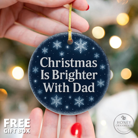 Dad Christmas Ornament – Meaningful Keepsake Tree Decoration