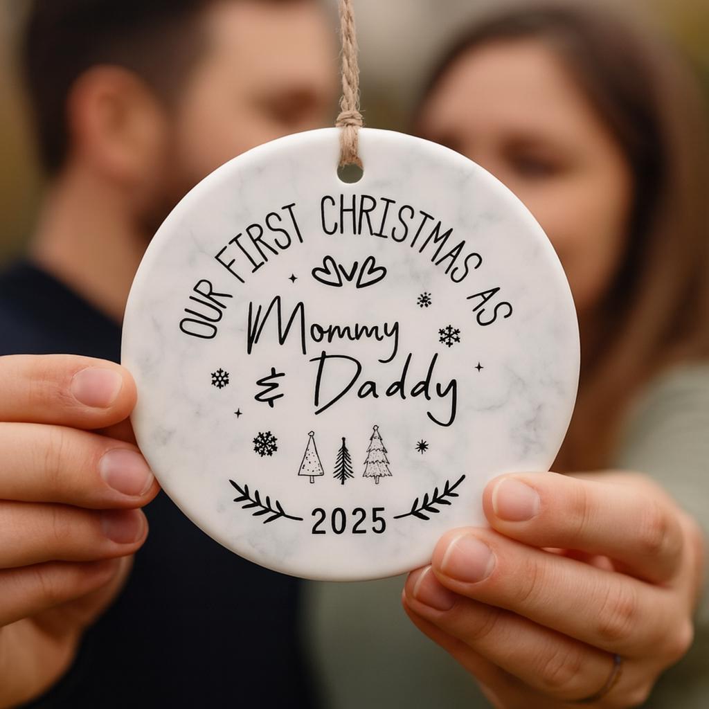 New Parents Ornament - New Parents Expecting Parents Gift