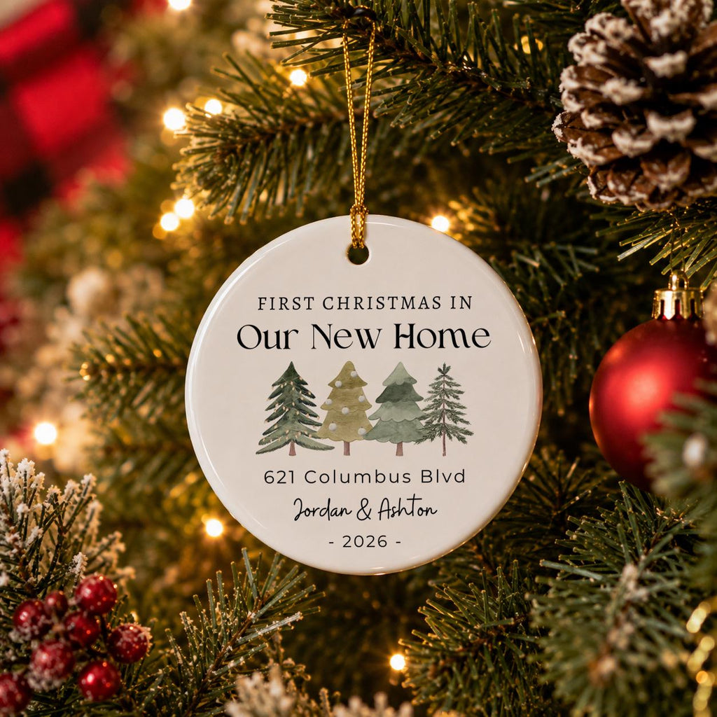 First Christmas in Our New Home Christmas Ornaments - photo 3