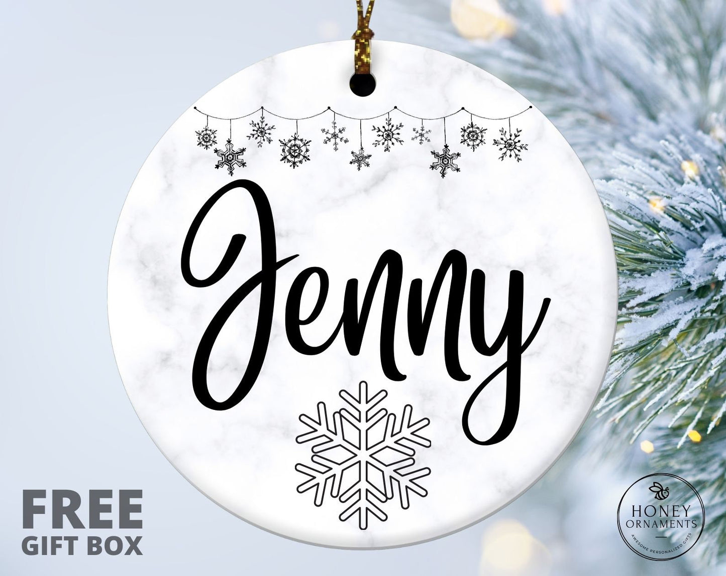 Personalized Name Christmas Ornaments, Family Christmas Ornament, 2023 Christmas Ornament, Custom Kids Christmas Keepsake, Christmas Gift